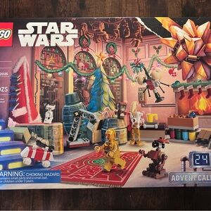 LEGO Star Wars Advent Calendar 2025 75418 Holiday Set 263 Pieces Minifigures New